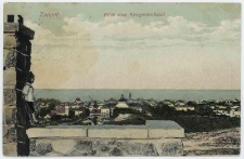 Poczt&oacute;wka, Zoppot &ndash; Blick vom Kriegerdenkmal