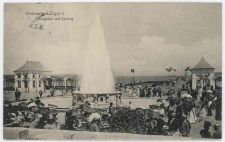 Photo postcard, Ostseebad Zoppot. Kurgarten Und Seesteg
