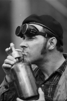 Spawacz Antoni Wr&oacute;blewski pracownik &bdquo;Alki&rdquo; w Słupsku