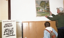 Wystawa prac plastycznych Klub Plastyka - "Szkice z Łeby" Stefana Morawskiego