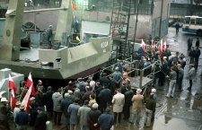 Trawler rybacki "Hel 150" typu B 280/1 - wodowanie