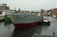 Statek B 295 GLOMFJORD - wodowanie