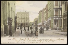 Market square and Holzenthorstrasse in Stolp