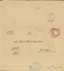 List nadany w Kartuzach 2 czerwca 1874 r.