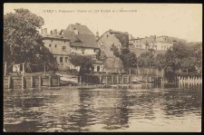 Baszta Czarownic i lewy brzeg rzeki w Stolpie