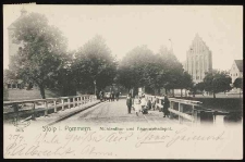 Brama Młyńska i straż pożarna w Stolpie