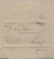 List nadany w Kartuzach 10 grudnia 1834 r.