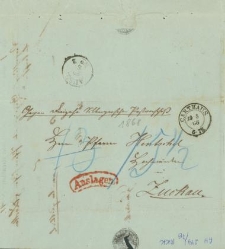 List nadany w Kartuzach 29 maja 1868 r.