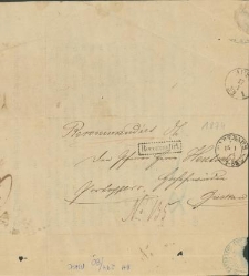 List nadany w Kartuzach 15 stycznia 1874 r.