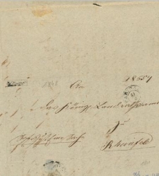 List nadany w Kartuzach 28 września 1849 r.