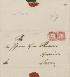 List nadany w Kartuzach 30 grudnia 1872 r.