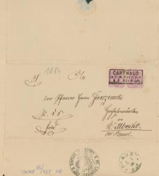 List nadany w Kartuzach 4 stycznia 1884 r.