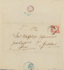 Część przesyłki sądowej zawierająca wypowiedzi pisemne sądu z Kartuz i Gdańska