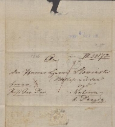 List napisany 2 czerwca 1845 r.