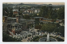 Poczt&oacute;wka barwna, widok na II Dom Kuracyjny zwieży &bdquo;Warmabadu"