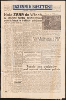 Dziennik Bałtycki, 1950, nr 101