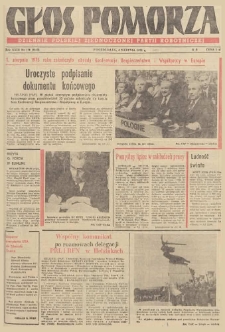Głos Pomorza, 1975, sierpień, nr 176