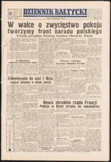 Dziennik Bałtycki, 1950, nr 107