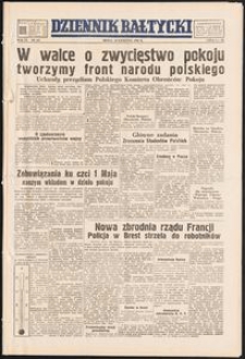 Dziennik Bałtycki, 1950, nr 107