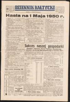 Dziennik Bałtycki, 1950, nr 111