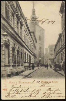 Poczt&oacute;wkiPoczta i kości&oacute;ł Mariacki w Stopie