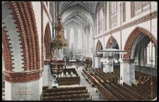 Wnętrze kościoła Mariackiego w Stolpie