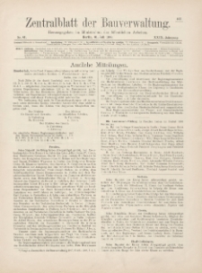 Gazetka budowlana z projektem architektonicznym Kurhausu