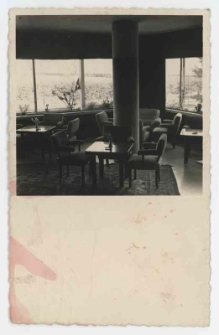 Poczt&oacute;wka fotograficzna przedstawiająca wnętrze Kasino Hotel