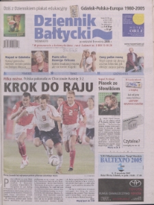Dziennik Bałtycki, 2005, nr 206