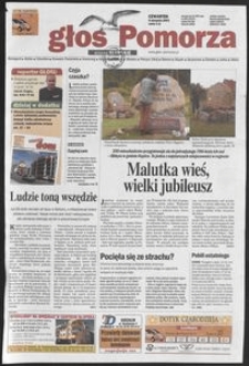 Głos Pomorza, 2001, sierpień, nr 184