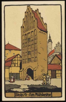 Brama Młyńska w Stolpie