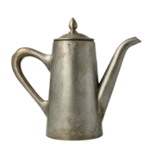 Dzbanek metalowy z napisem Park-Villa Zoppot