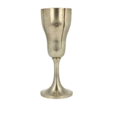 A wine glass from the Kasino-Hotel Zoppot set