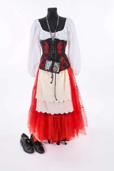 Kostium Smeraldiny ze spektaklu "Sługa dw&oacute;ch pan&oacute;w"