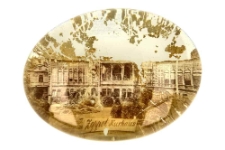 Przycisk do papieru Zoppot Kurhaus, owalny, II Dom Kuracyjny