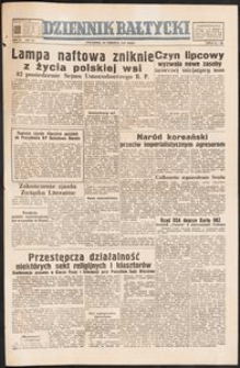 Dziennik Bałtycki, 1950, nr 177