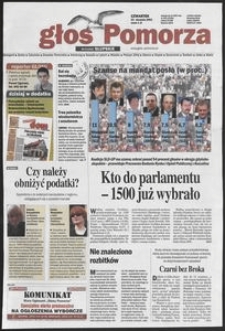 Głos Pomorza, 2001, sierpień, nr 195