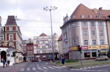 Słupsk - centrum, Aleja Henryka Sienkiewicza, ulica Jedności Narodowej i ulica 8 Marca