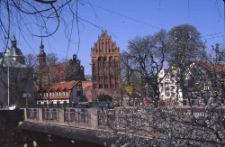 Zesp&oacute;ł Zamkowy w Słupsku, widok od ulicy Zamkowej