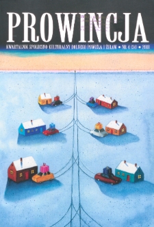 Prowincja : kwartalnik społeczno-kulturalny Dolnego Powiśla i Żuław, 2018, nr 4 (34)