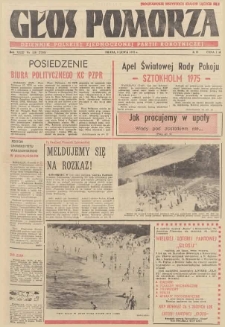 Głos Pomorza, 1975, lipiec, nr 158