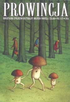 Prowincja : kwartalnik społeczno-kulturalny Dolnego Powiśla i Żuław, 2014, nr 3 (17)