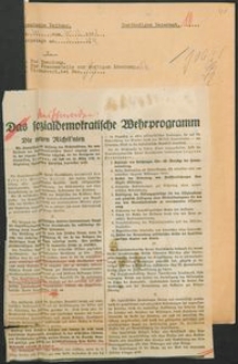 Wycinek z "Vossische Zeitung" z 30.12.1928, nr 311
