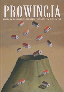 Prowincja : kwartalnik społeczno-kulturalny Dolnego Powiśla i Żuław, 2021, nr 3 (45)