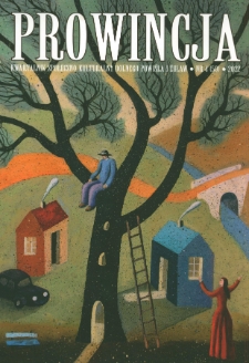 Prowincja : kwartalnik społeczno-kulturalny Dolnego Powiśla i Żuław, 2022, nr 4 (50)