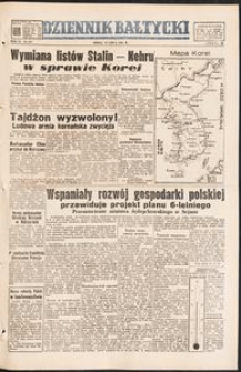 Dziennik Bałtycki, 1950, nr 197
