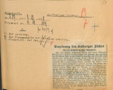 Wycinek z "Vossische Zeitung" z 8.12.1928, nr 289