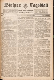 Stolper Tageblatt.Stolper Neueste Nachrichten Nr. 9