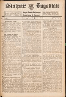 Stolper Tageblatt.Stolper Neueste Nachrichten Nr. 13