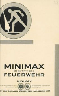 Ulotka informacyjna firmy "Minimax"